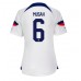 Cheap United States Yunus Musah #6 Home Football Shirt Women World Cup 2022 Short Sleeve